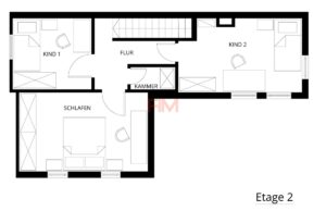 Grundriss Beispiel DG