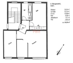 Grundriss WE66